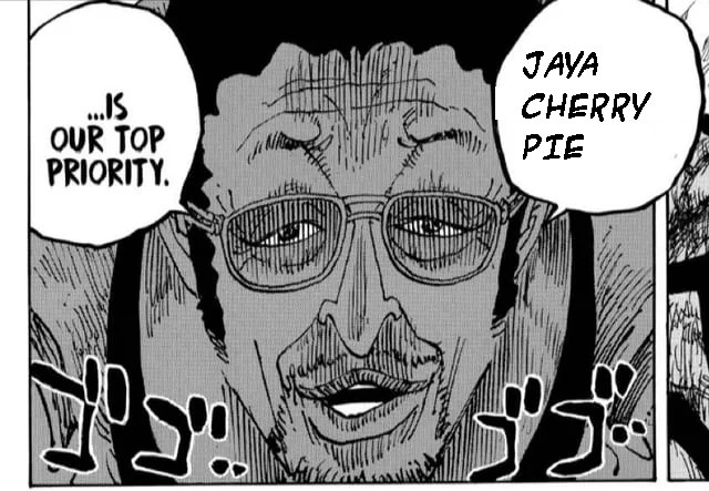 The Jaya cherry pie agenda must be maintained.